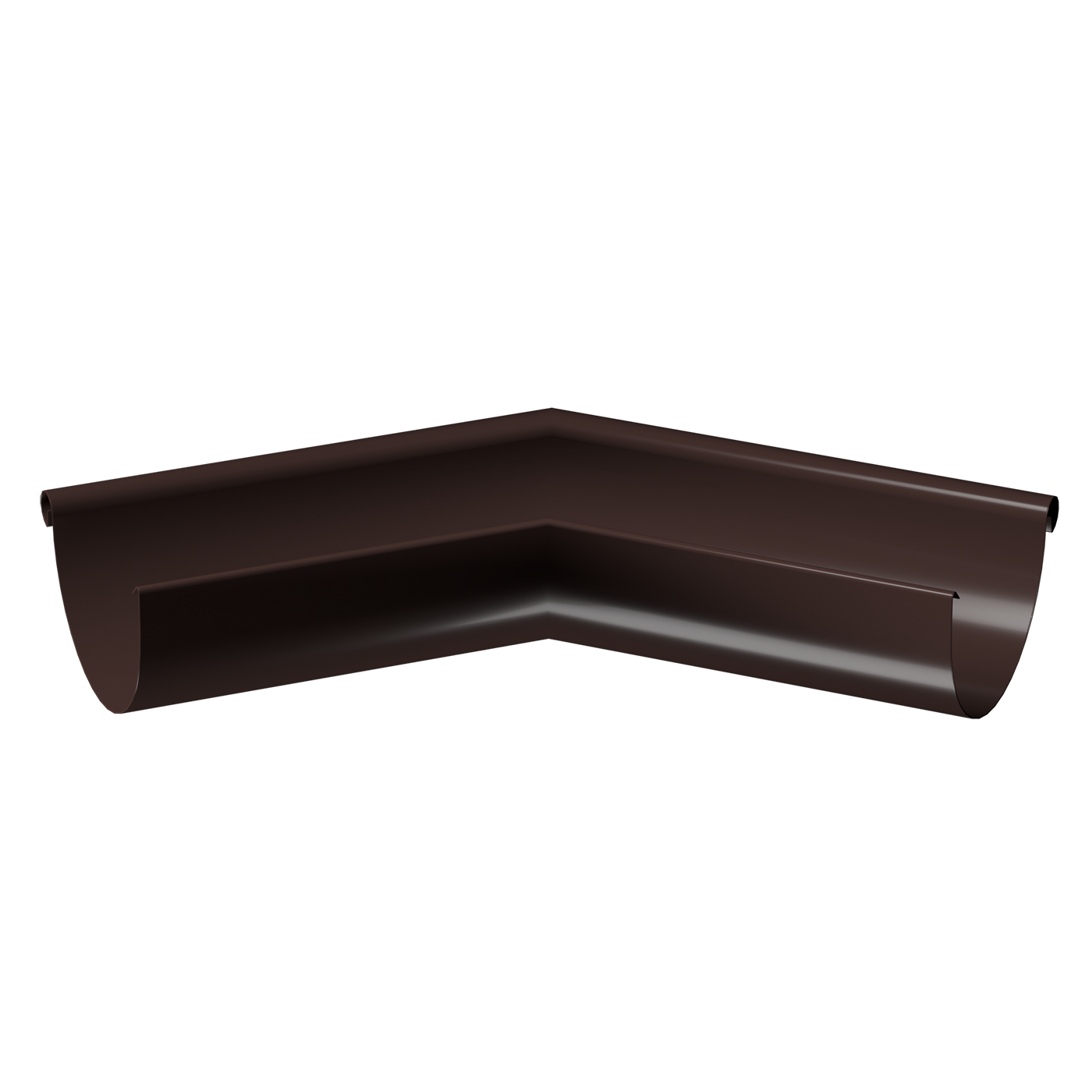 Заказать Внешний угол желоба 135˚ Stal Premium, шоколад