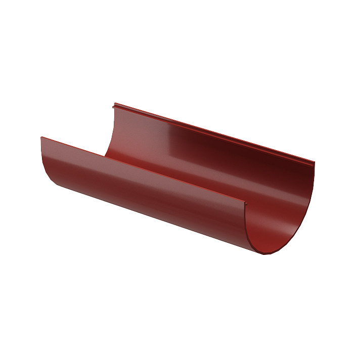 Желоб водосточный 2 м Standard, красный
